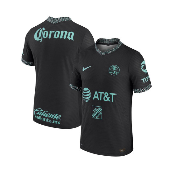 Men's Black Club America 2021/22 Third Authentic Jersey