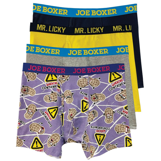 Men's Peanuts Boxer Briefs, Pack of 4