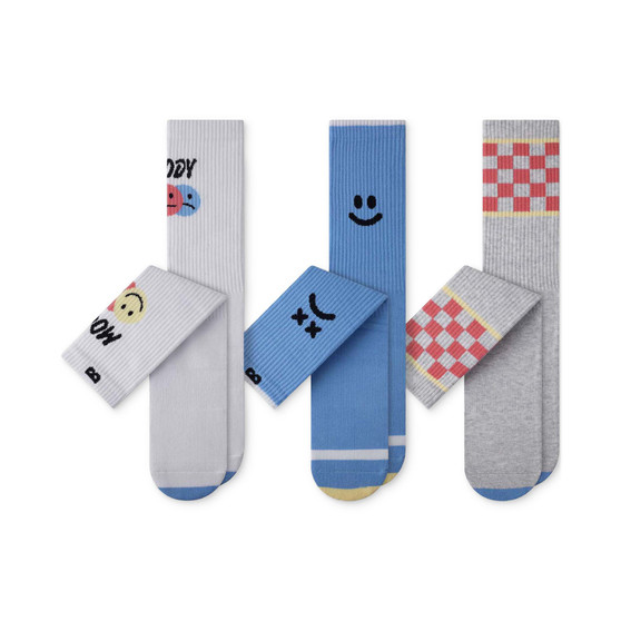 Men's 3-Pk. Twostep Cushion Crew Socks