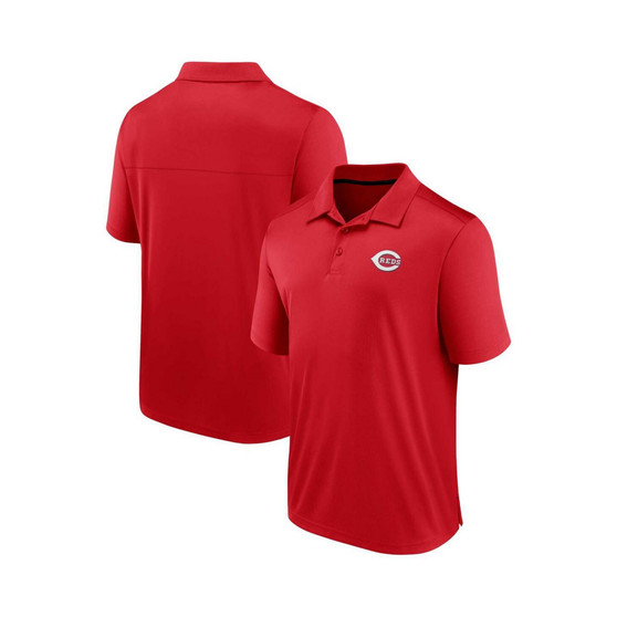 Men's Branded Red Cincinnati Reds Hands Down Polo Shirt