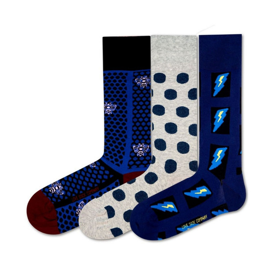 Men's Sydney Luxury Dress Socks Bundle, Pack of 3
