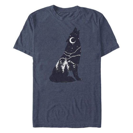 Men's Wolf Block Short Sleeve Crew T-shirt