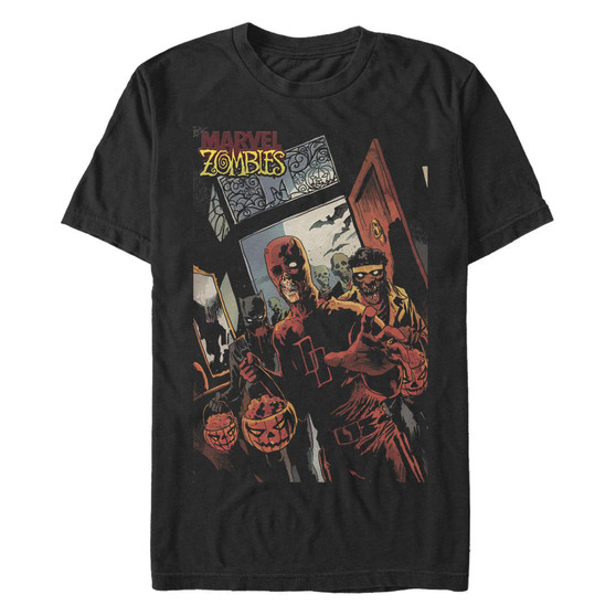Men's Halloween Devil Short Sleeve Crew T-shirt