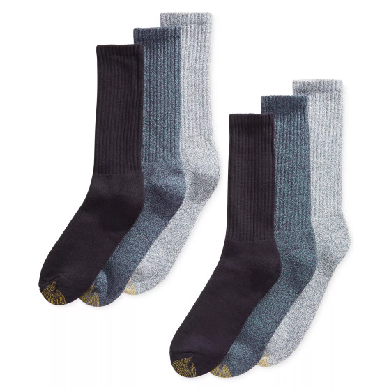 Men's 6-Pk. Harrington Extended Socks