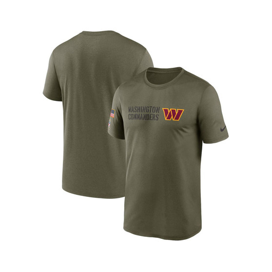 Men's Olive Washington Commanders 2022 Salute to Service Legend Team T-shirt