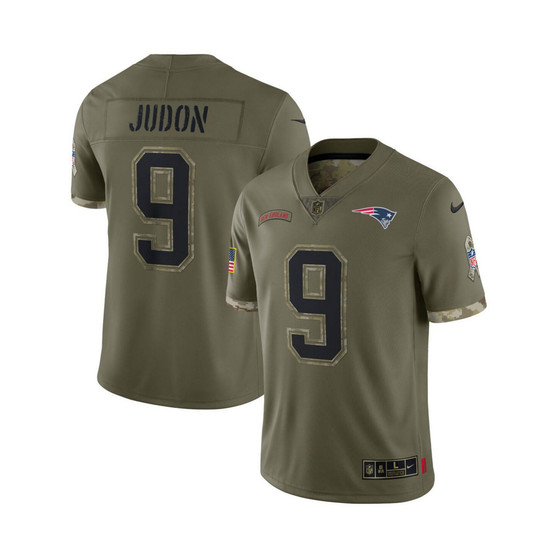 Men's Matthew Judon Olive New England Patriots 2022 Salute To Service Limited Jersey