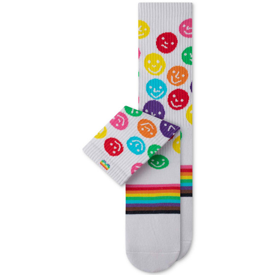 Men's Pride Ready For Everything 4-Way Stretch Cushioned Crew Socks