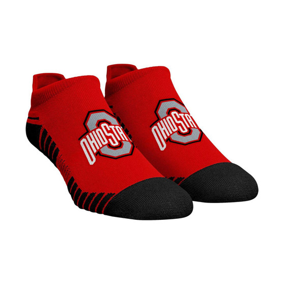 Men's and Women's Socks Ohio State Buckeyes Hex Ankle Socks
