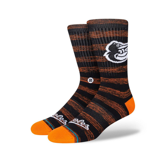 Men's Baltimore Orioles Twist Logo Crew Socks