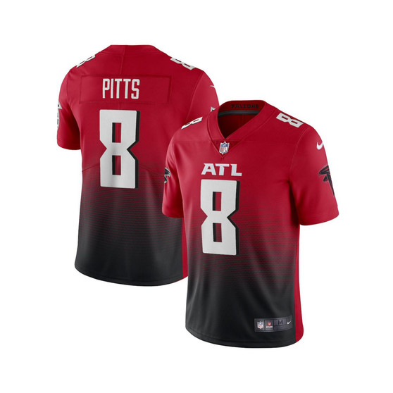 Men's Kyle Pitts Red Atlanta Falcons Alternate 2 Vapor Limited Jersey