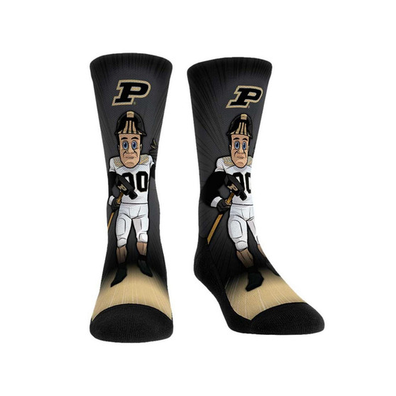 Men's and Women's Socks Purdue Boilermakers Mascot Pump Up Crew Socks