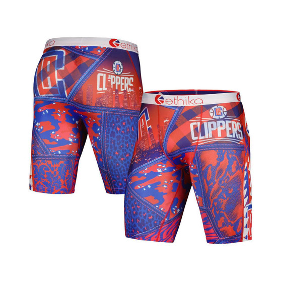 Men's Red LA Clippers Familie Boxer Briefs