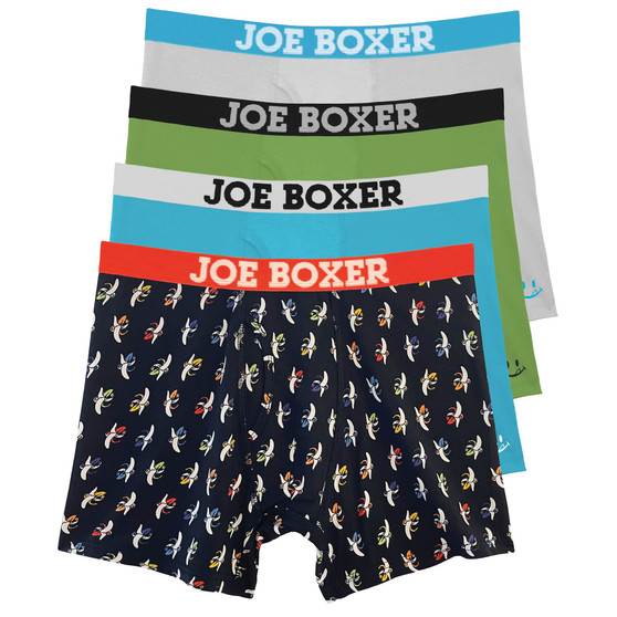 Men's Bright Banana Peels Boxer Briefs, Pack of 4