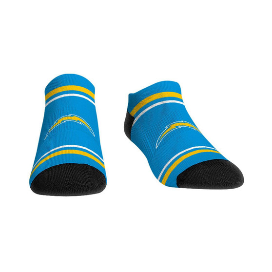 Men's and Women's Socks Los Angeles Chargers Logo Lines Ankle Socks