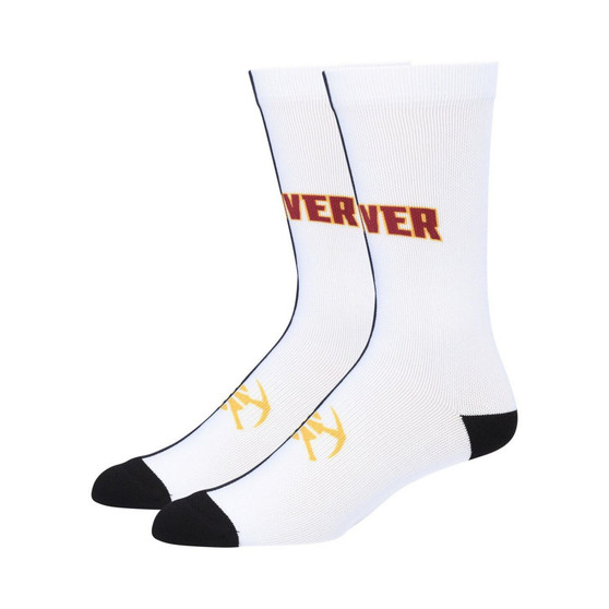 Men's Denver Nuggets Split Crew Socks