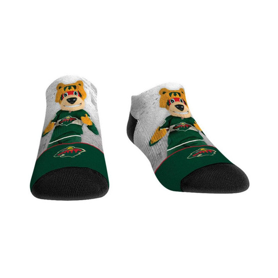 Men's and Women's Socks Minnesota Wild Mascot Walkout Low Cut Socks
