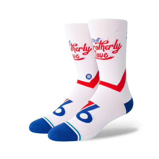 Men's Philadelphia 76Ers 2022/23 City Edition Crew Socks