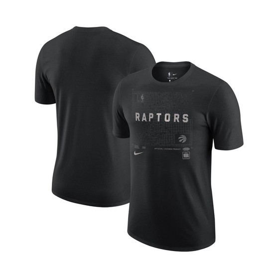 Men's Black Toronto Raptors Courtside Chrome T-shirt
