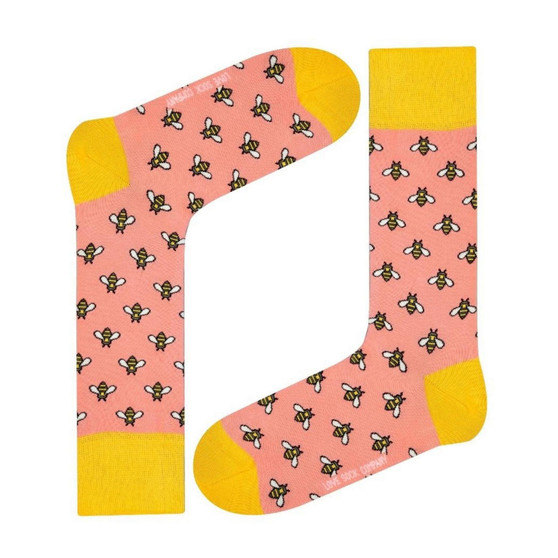 Men's Bee Novelty Crew Socks