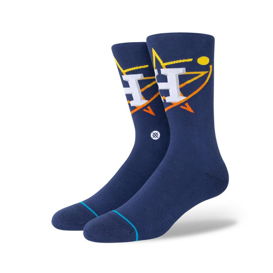 Men's Navy Houston Astros 2022 City Connect Crew Socks