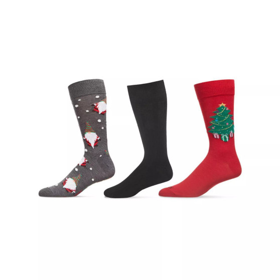 Men's Christmas Assortment Socks, Pack of 3