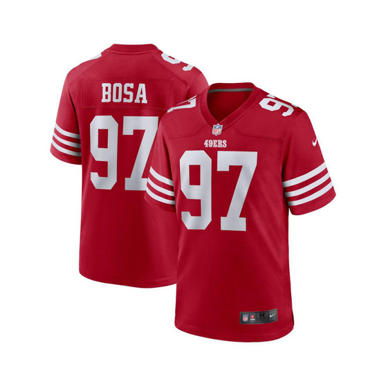 Men's Nick Bosa Scarlet San Francisco 49ers Player Game Jersey