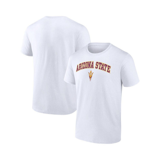 Men's Branded White Arizona State Sun Devils Campus T-shirt