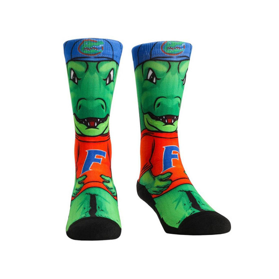 Men's Rock Em Socks Florida Gators HyperOptic Mascot Crew Socks