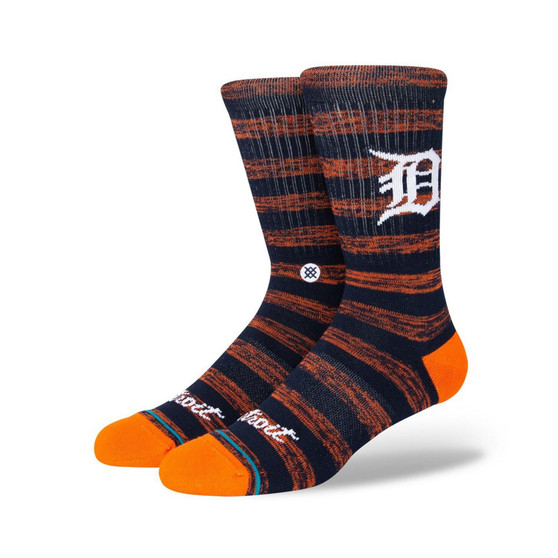 Men's Detroit Tigers Twist Logo Crew Socks