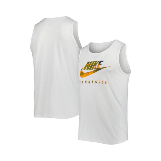Men's White Tennessee Volunteers Spring Break Futura Performance Tank Top
