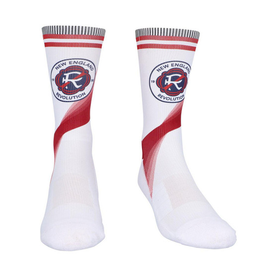 Men's and Women's New England Revolution Jersey Hook Crew Socks