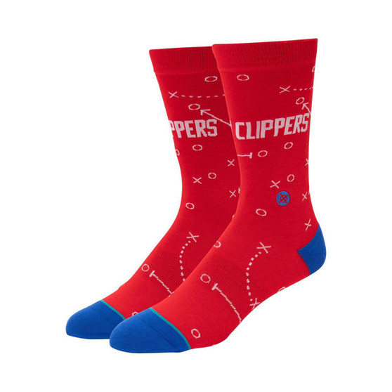 Men's LA Clippers Playbook Crew Socks