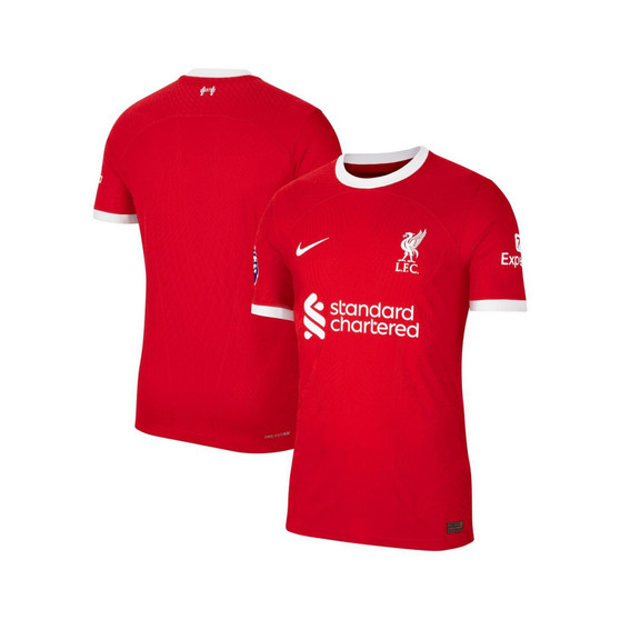 Men's Red Liverpool 2023/24 Home Authentic Jersey