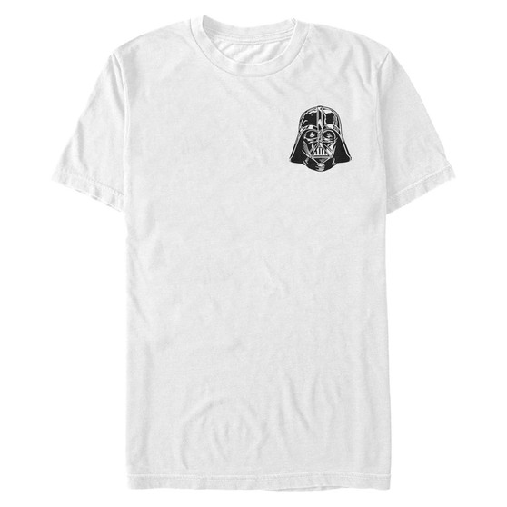 Star Wars Men's Vader Detailed Pocket Helmet Short Sleeve T-Shirt