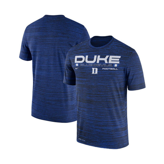 Men's Royal Duke Blue Devils Team Velocity Legend Performance T-shirt