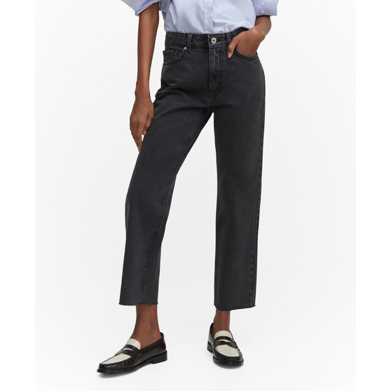 Women's Straight-Fit Cropped Jeans