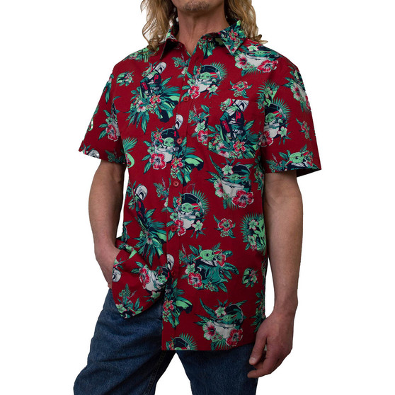 Men's This is the Bouquet Short Sleeves Woven Shirt
