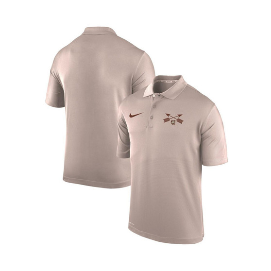Men's Tan Army Black Knights Rivalry Varsity Performance Polo Shirt