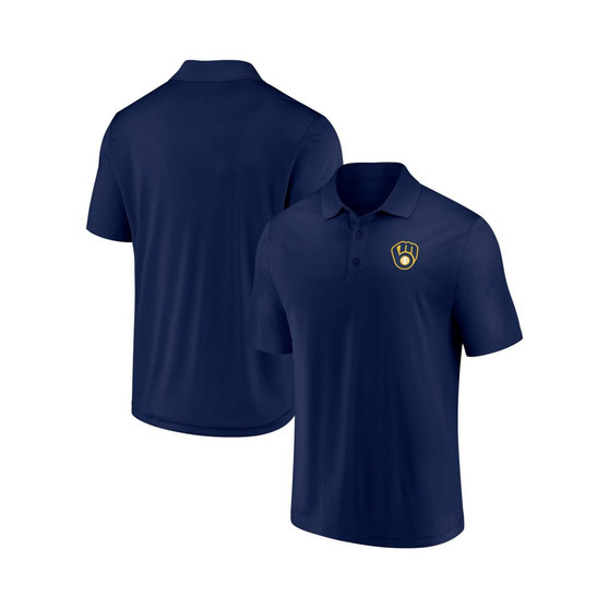 Men's Branded Navy Milwaukee Brewers Winning Streak Polo