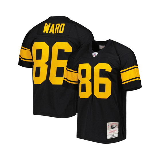 Men's Hines Ward Black Pittsburgh Steelers Alternate 2008 Legacy Replica Jersey