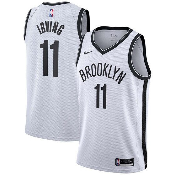 Men's Kyrie Irving White Brooklyn Nets 2020/21 Swingman Jersey - Association Edition