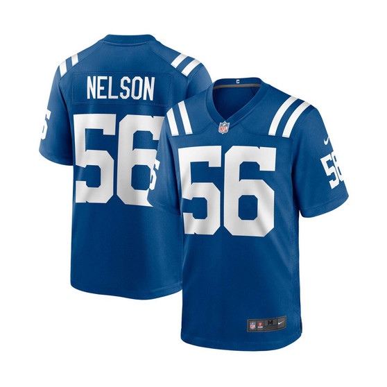 Men's Quenton Nelson Royal Indianapolis Colts Player Game Jersey