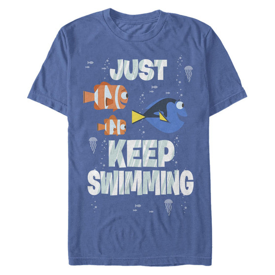 Men's Just Swimming Short Sleeve Crew T-shirt