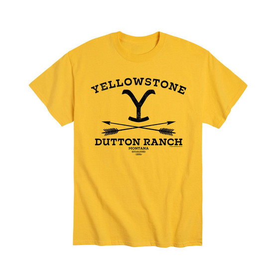 Men's Yellowstone Dutton Ranch Arrows T-shirt