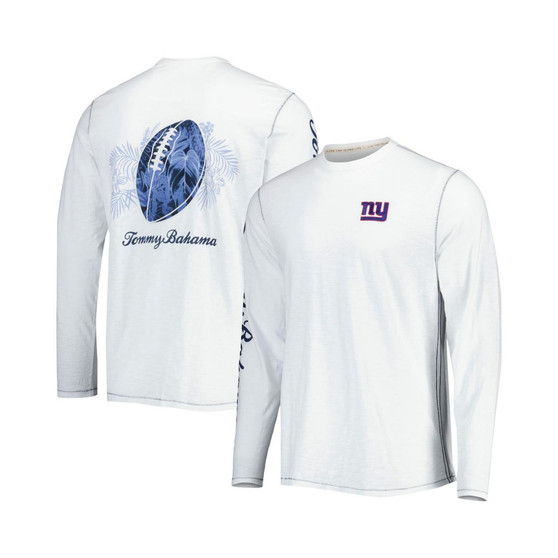 Men's White New York Giants Laces Out Billboard Long Sleeve T-shirt
