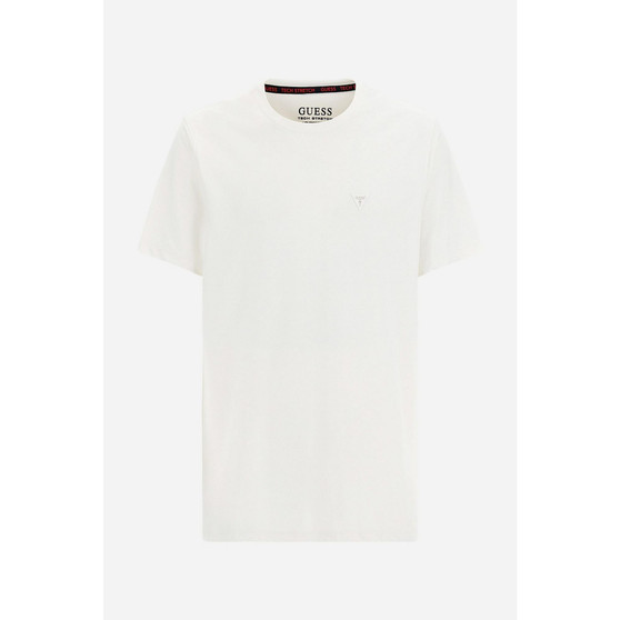 Men's Logo Crewneck T-shirt with Chest Patch Logo