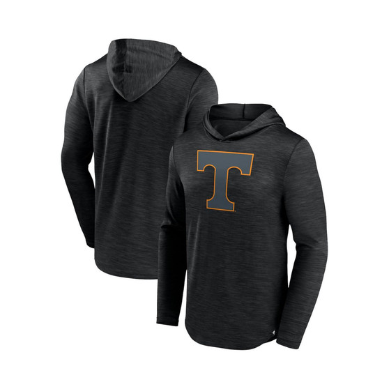 Men's Branded Heather Black Tennessee Volunteers Transitional Hoodie T-shirt