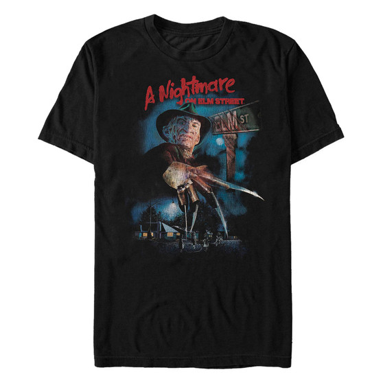 Men's Nightmare On Elm Street First Night Short Sleeve T-shirt