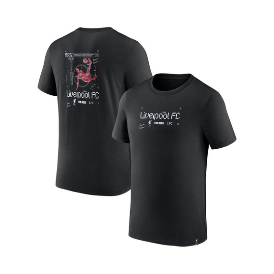 Men's Black Liverpool Air Traffic T-shirt