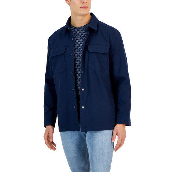 Men's Utility Four-Pocket Shirt Jacket, Created for Macy's